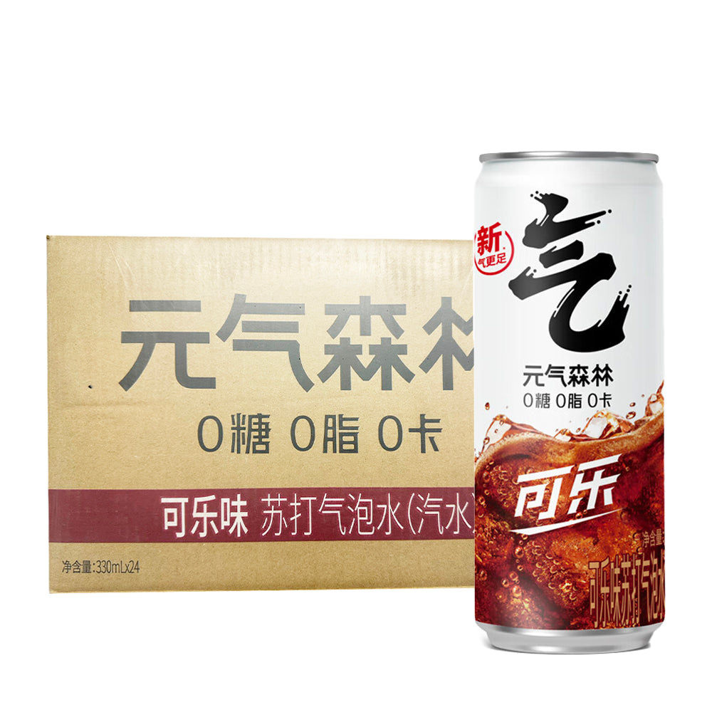 Genki-Forest-Cola-Flavored-Sparkling-Water---330ml-x-24-Cans-1