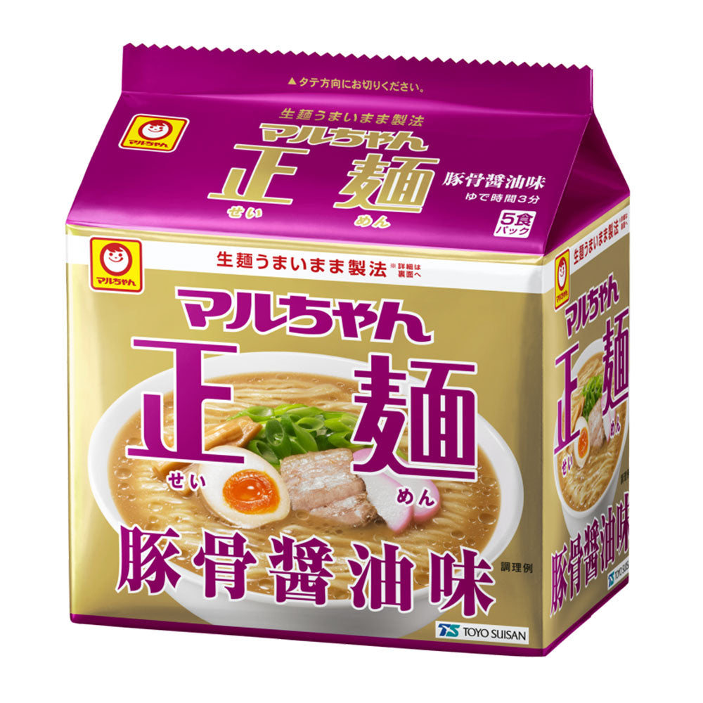 Maruchan-Seimen-Tonkotsu-Shoyu-Flavor-Ramen---5-Packs,-505g-1