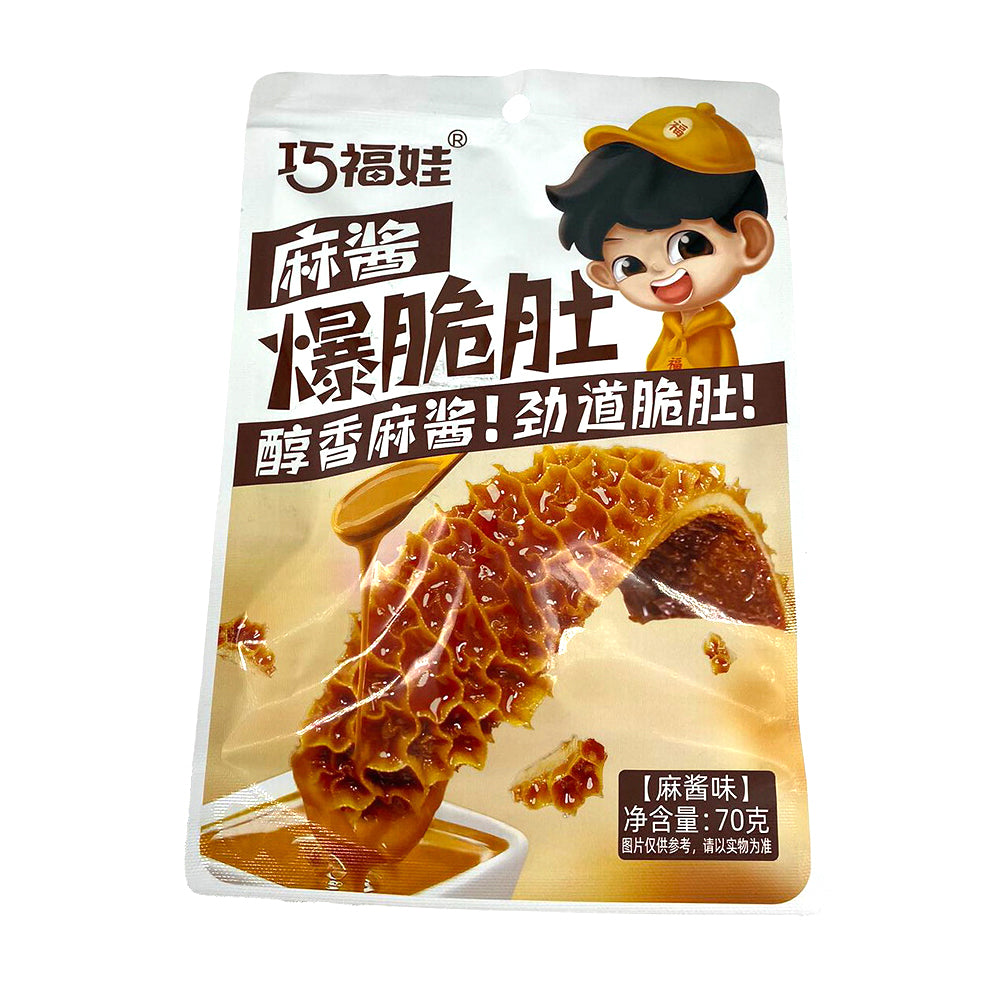 QiaoFuWa-Sesame-Flavored-Crispy-Tripe---70g-1