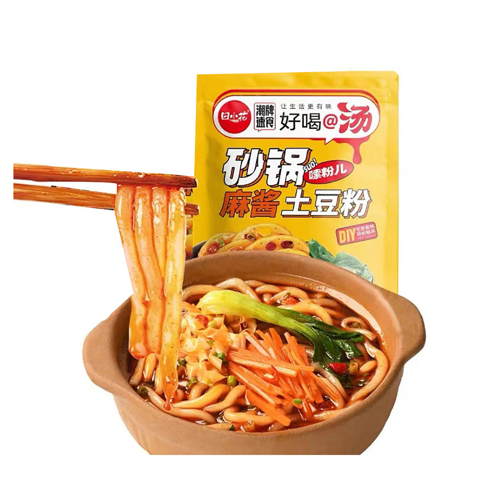 Tian-Xiaohua-Clay-Pot-Potato-Noodles-with-Sesame-Sauce-Flavor---322g-1