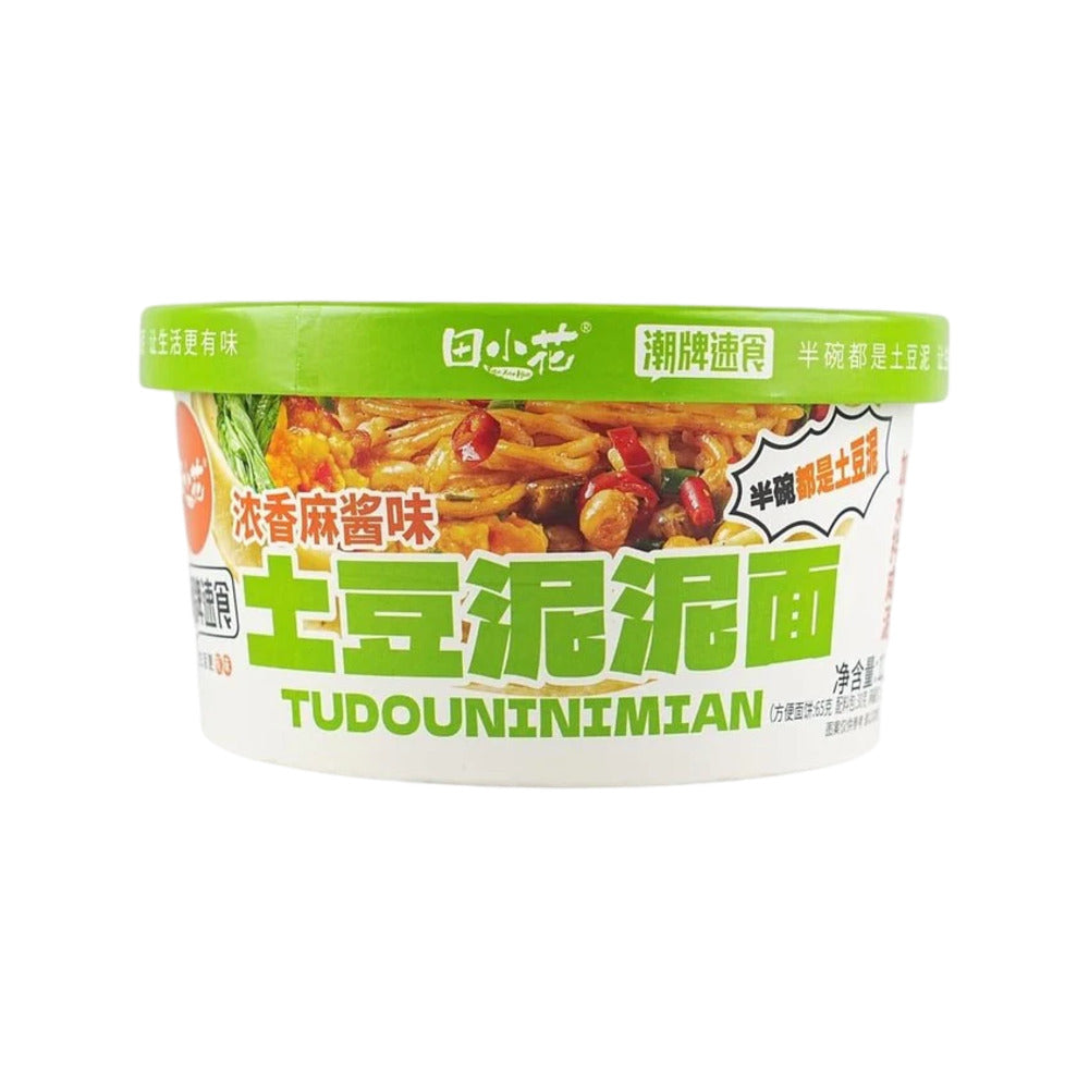 Tian-Xiaohua-Mashed-Potato-Noodles-–-Rich-Sesame-Paste-Flavor-121-g---Instant-Bowl-Noodles-1