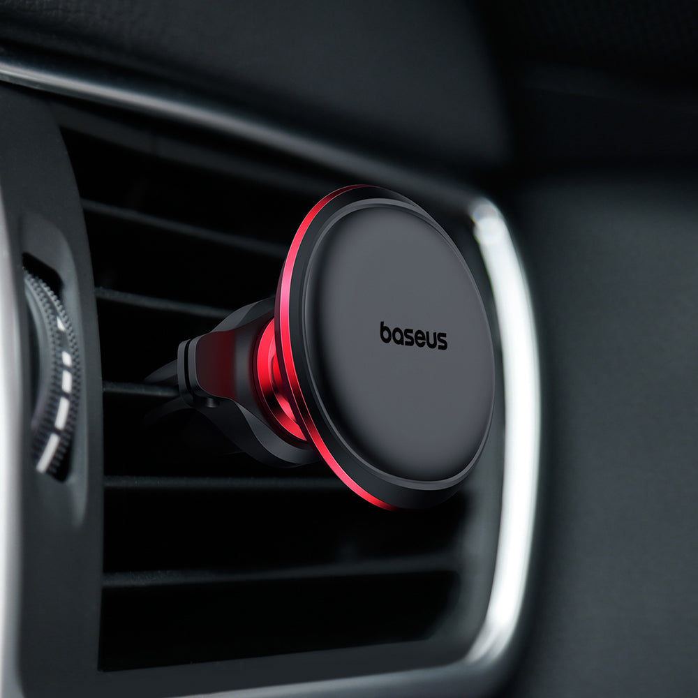 Baseus-Magnetic-Air-Vent-Car-Mount-Holder---Red-1