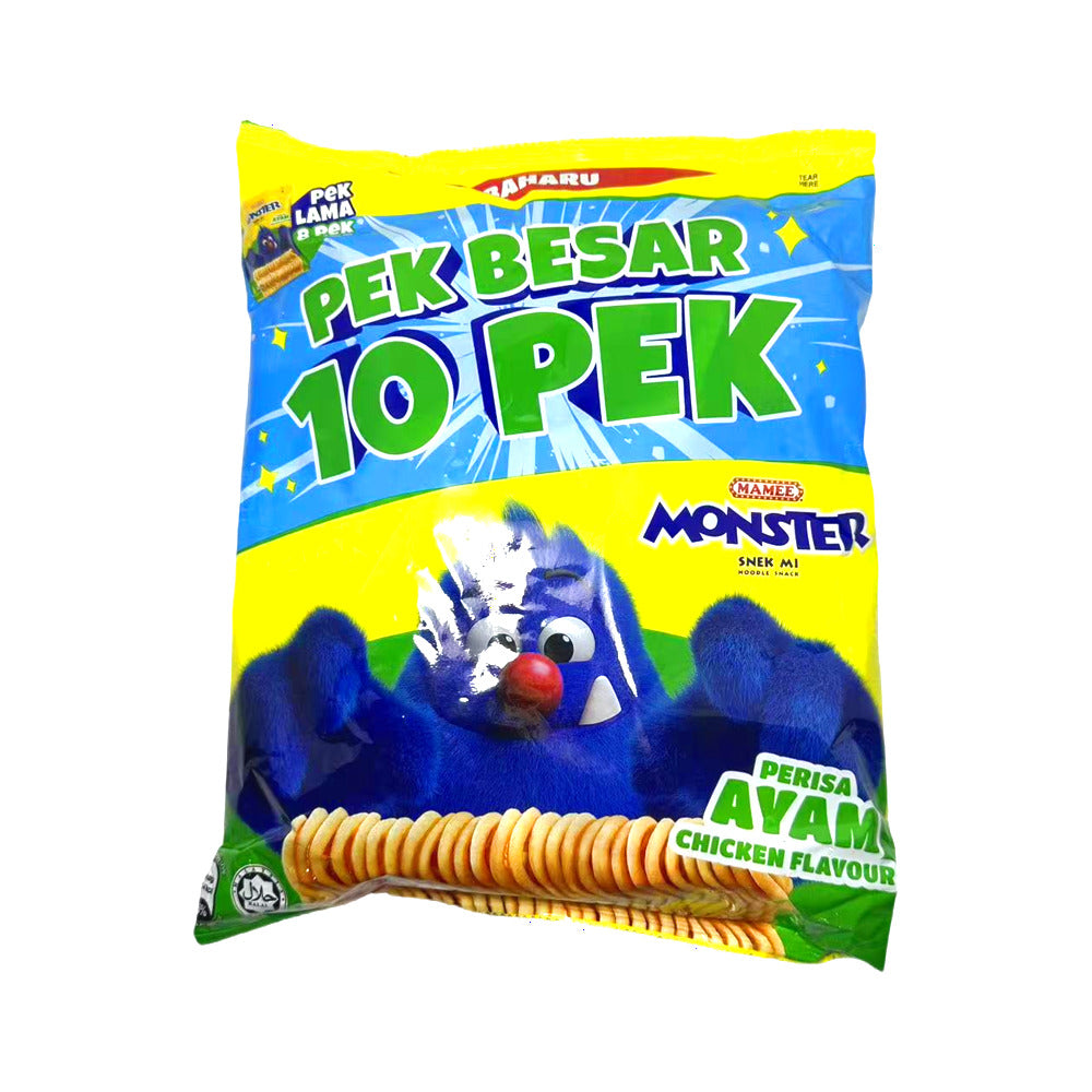 mamee-monster-snek-mi-chicken-flavour-noodle-snack-25g-x-10-packs-crunchy-instant-noodles-1