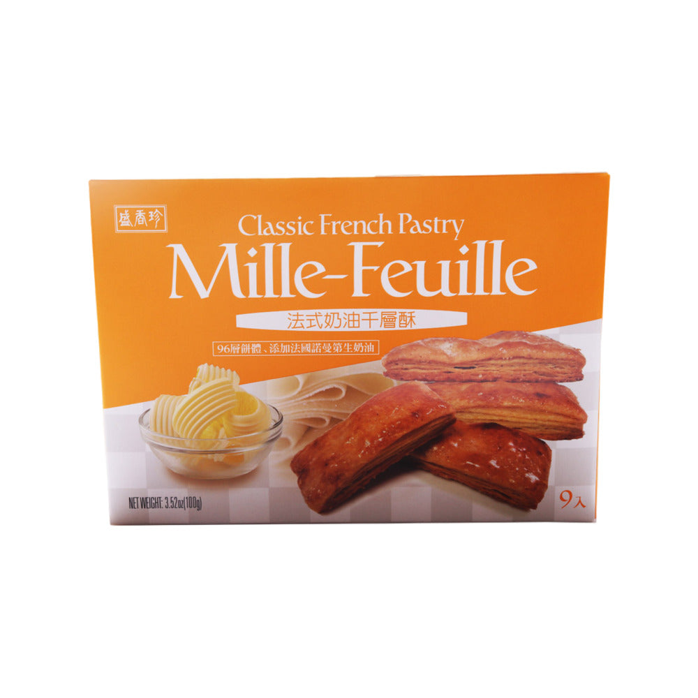 Sheng-Xiang-Zhen-Classic-French-Butter-Mille-Feuille-Pastry-–-9-Pieces,-100g-1