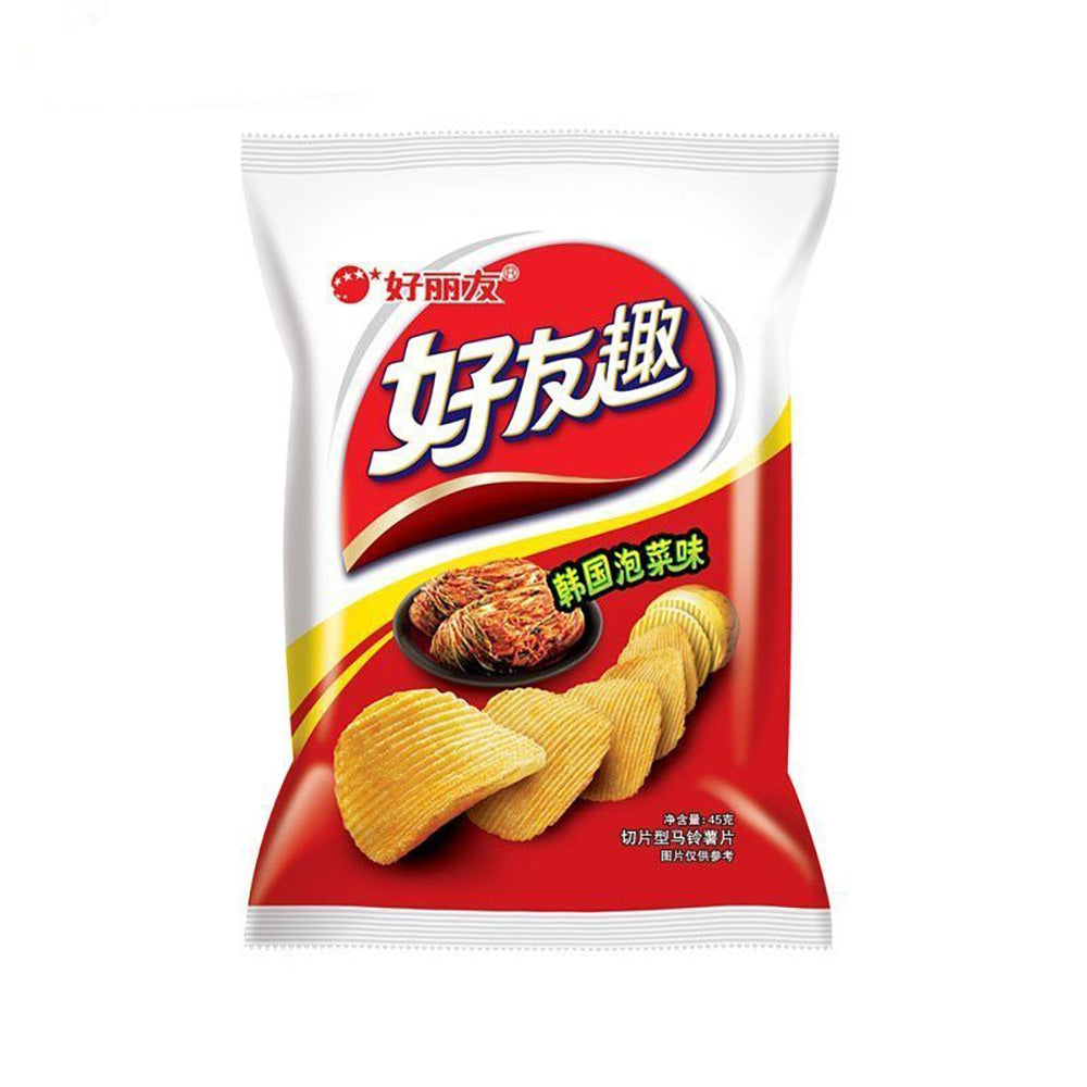 Haoliyou-HaoYouQu-Korean-Kimchi-Flavor-Snack-45g-1