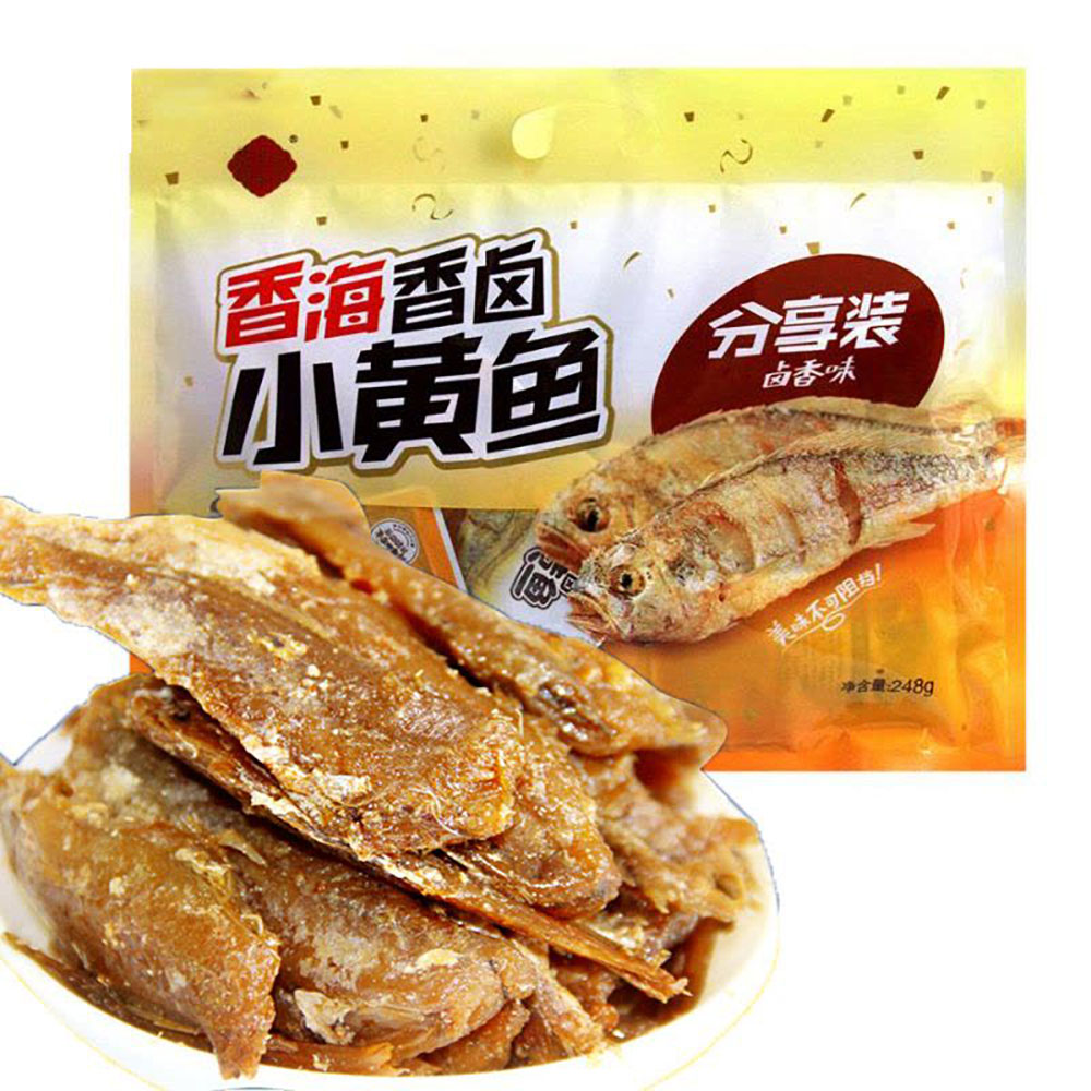 Xianghai-Spiced-Yellow-Croaker-Fish-Snack-248g-1