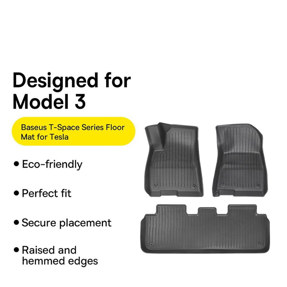 Baseus-T-Space-Series-Floor-Mat-for-Tesla-Model-3---3-Piece-Set,-Starry-Black-1