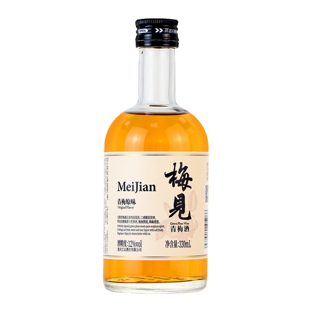MeiJian-Green-Plum-Wine-Original-Flavor-12%---330ml-1