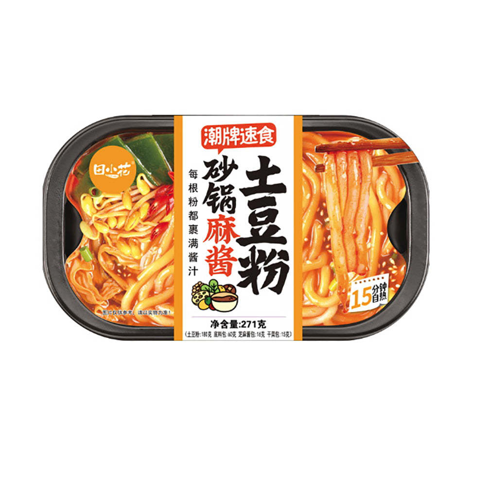 TianXiaoHua-Instant-Hotpot-Potato-Noodles-with-Sesame-Sauce-Flavor---271g-1