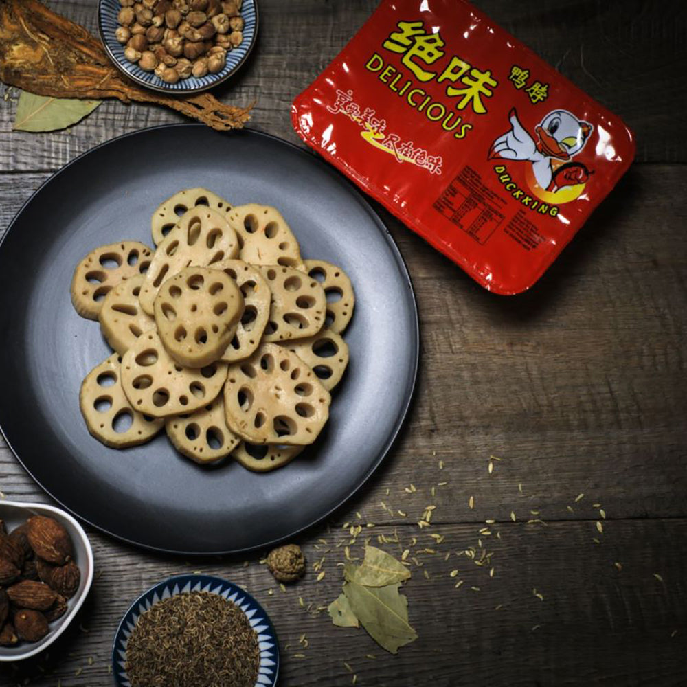 Juewei-Spicy-Lotus-Root-Slices---180g-1