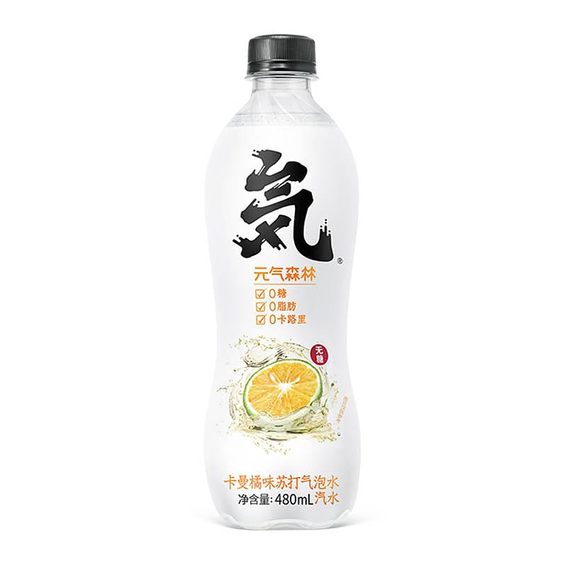 [Genki-Forest]-Kaman-Orange-Flavoured-Sparkling-Water-480ml-1