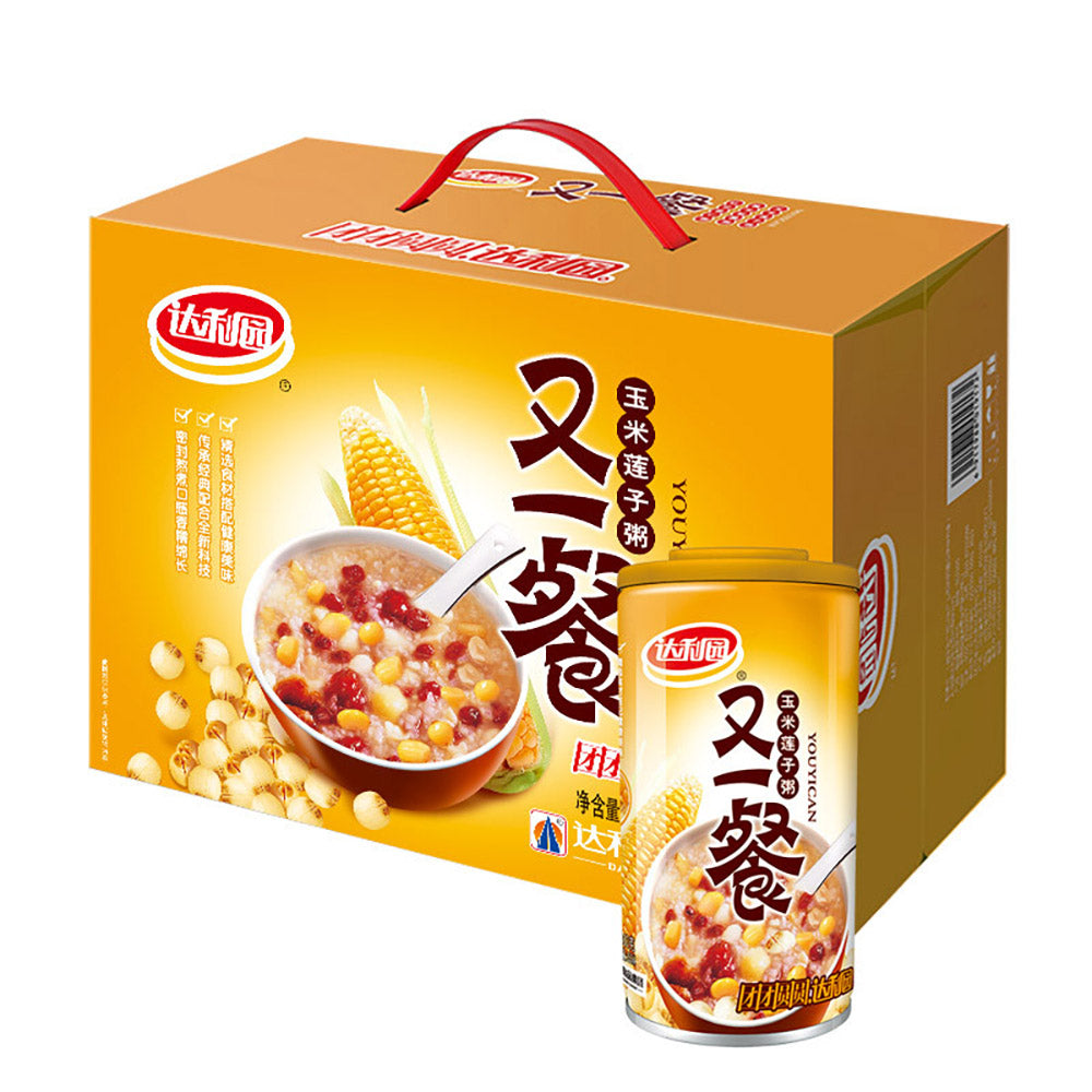 [Full-Case]-Daliyuan-Eight-Treasures-Porridge-with-Corn-and-Lotus-Seeds-360g*12-1