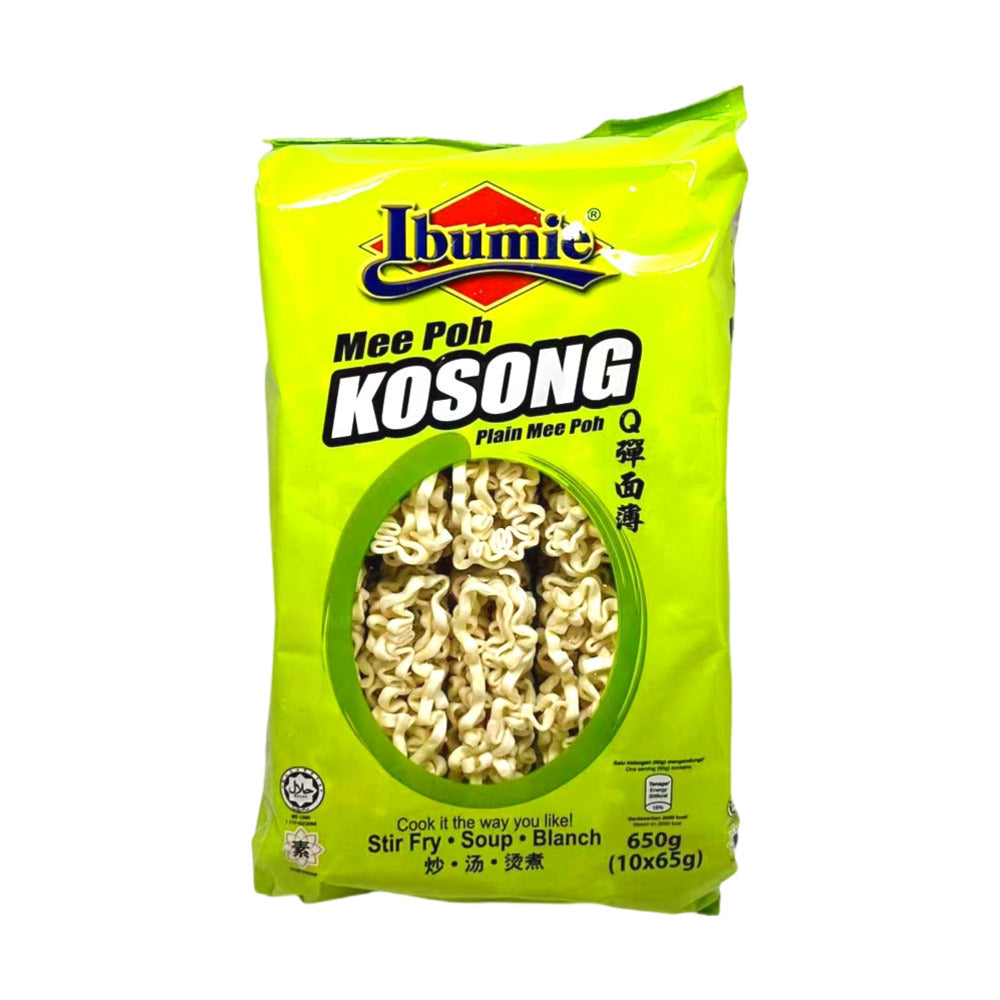 Ibumie-Mee-Poh-Kosong-(Plain-Mee-Poh)-650g-–-Springy-Thin-Noodles-for-Stir-Fry-or-Soup-1