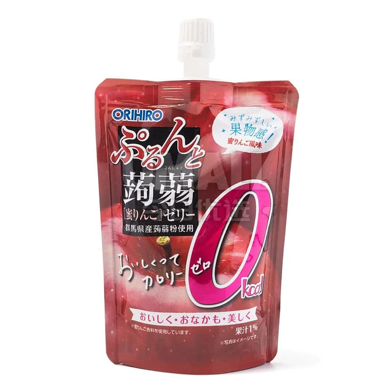 Orihiro-Japanese-Konjac-Jelly,-Zero-Calorie,-Apple-Flavour,-130g-1