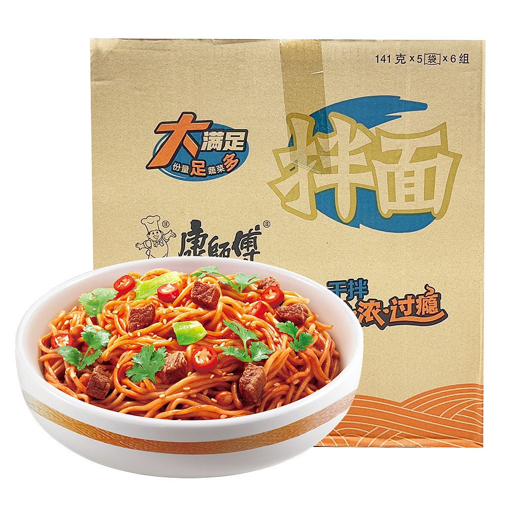 Master-Kong-Spicy-Beef-Mixed-Noodles---141g-x-5-Bags-x-6-Packs/Box-1