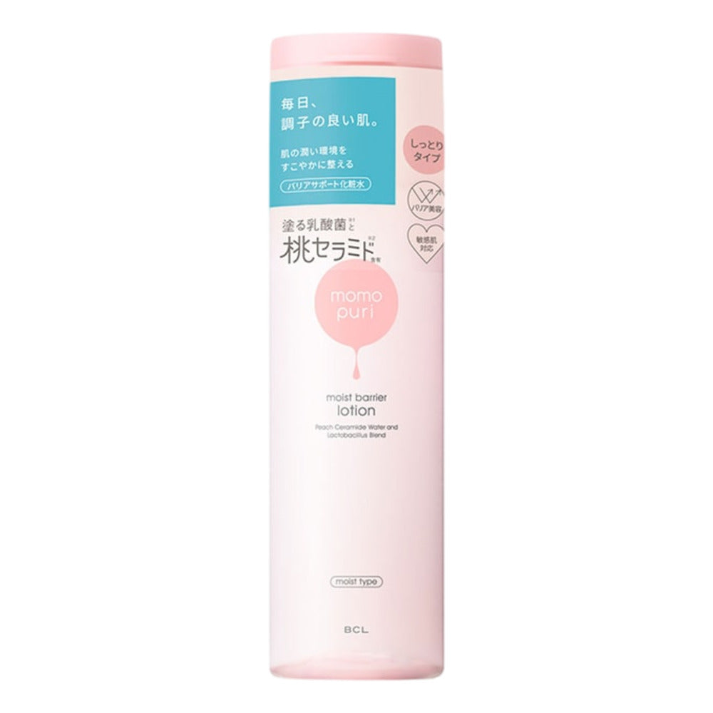 BCL-Momo-Puri-Moist-Barrier-Lotion-200ml-(Peach-Ceramide-&-Lactobacillus)---Hydrating-Toner-1