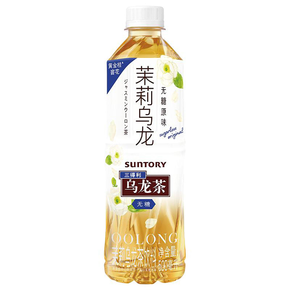 Suntory-Unsweetened-Jasmine-Oolong-Tea-500ml-1