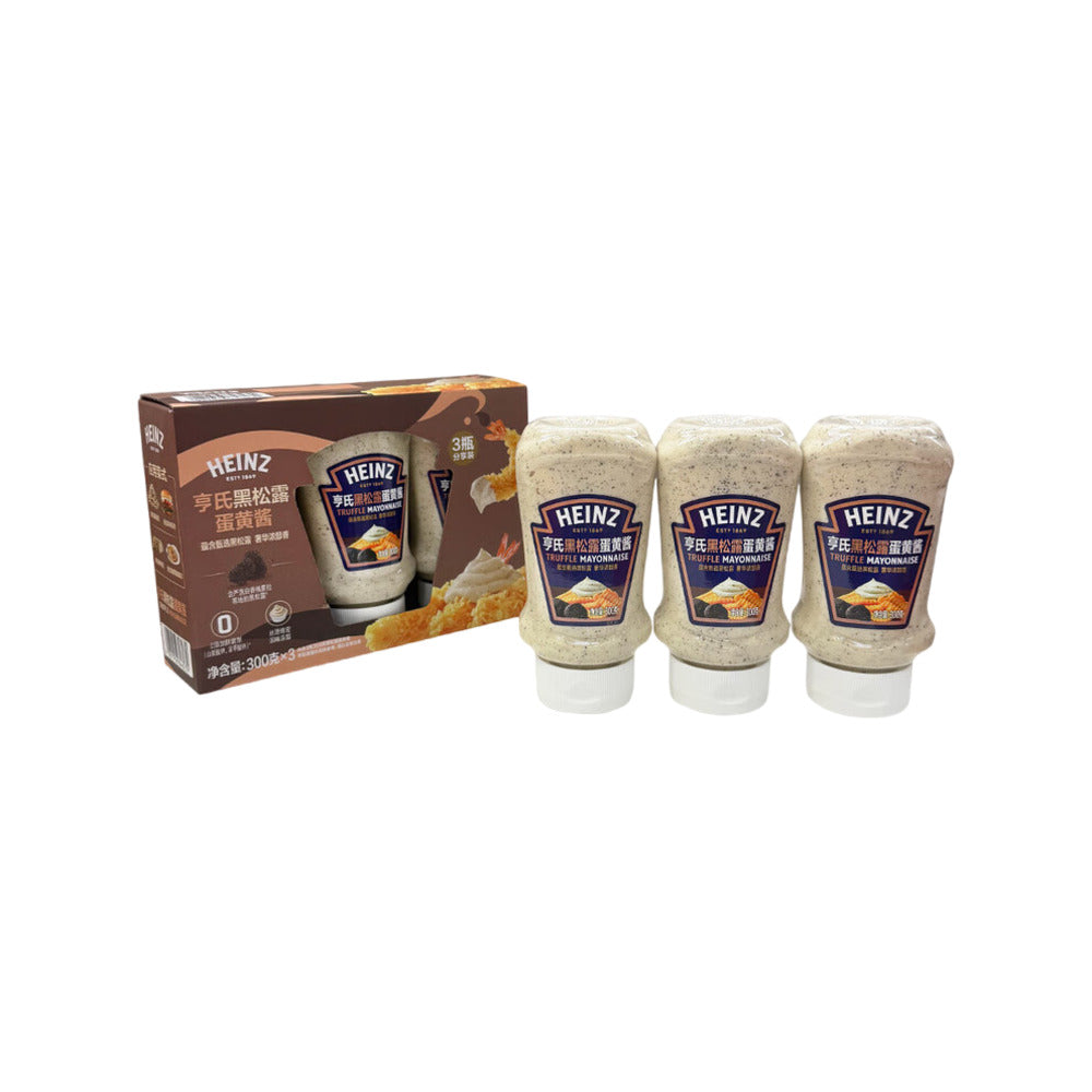 Heinz-Black-Truffle-Mayonnaise-300g-(Pack-of-3)-–-Gourmet-Truffle-Mayo-Sauce-1