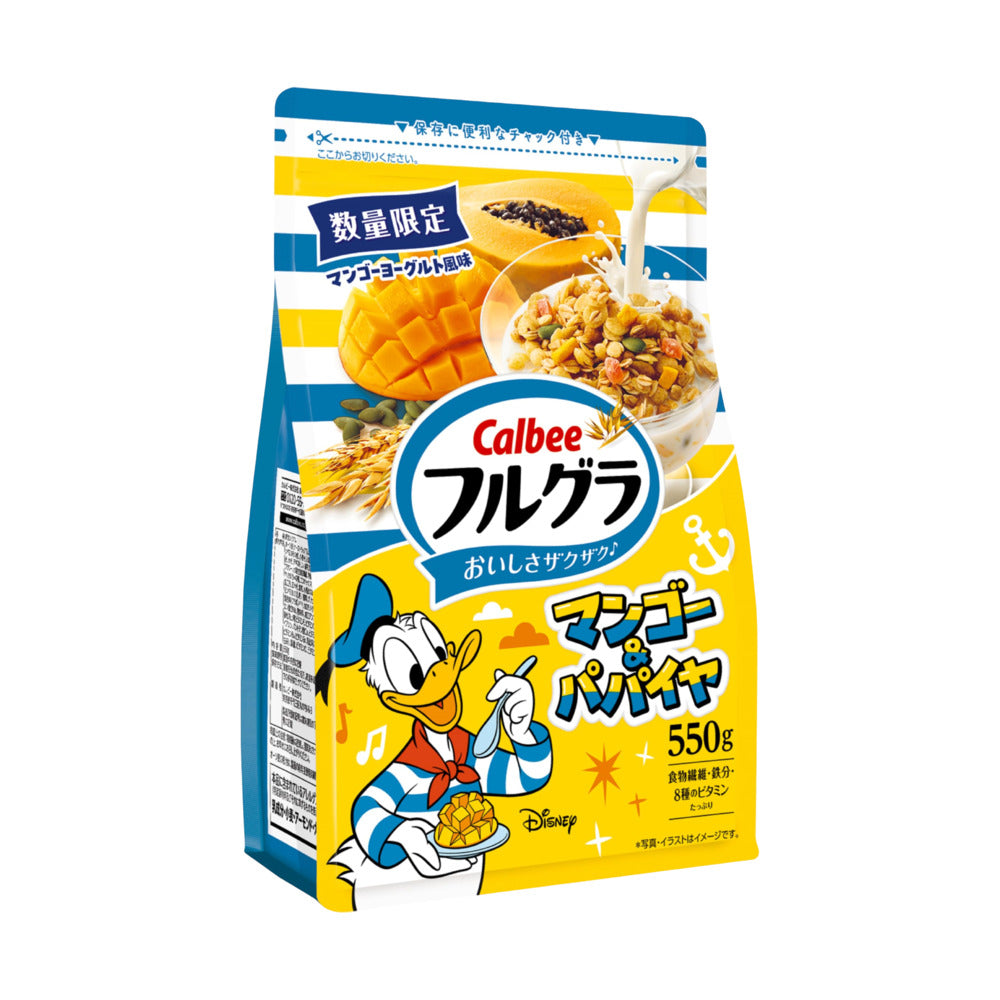 Calbee-Frugra-Mango-&-Papaya-Granola-550g-1