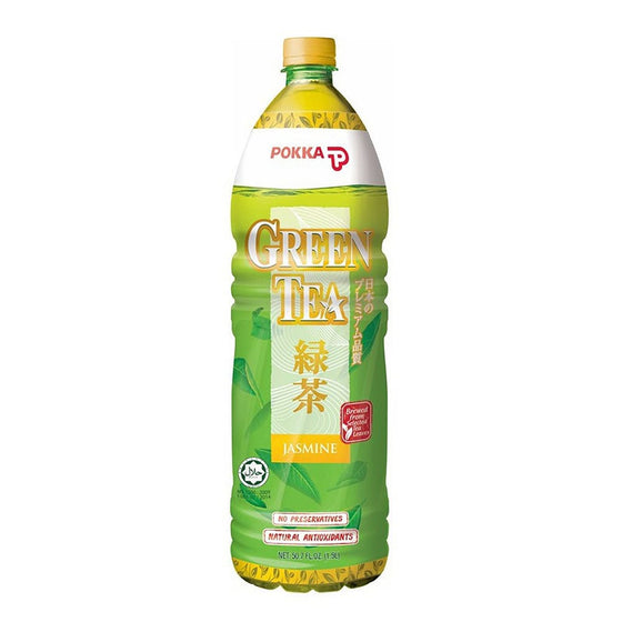 Trà Xanh Hương Nhài Pokka 1.5 L – giải khát thanh mát, không chất bảo quản