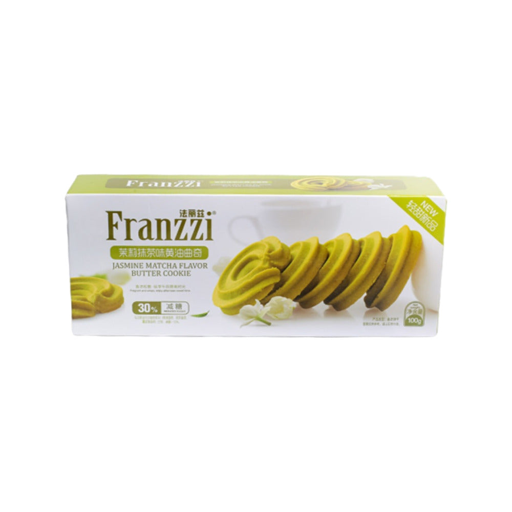 Franzzi-Jasmine-Matcha-Flavor-Butter-Cookies---100g-1