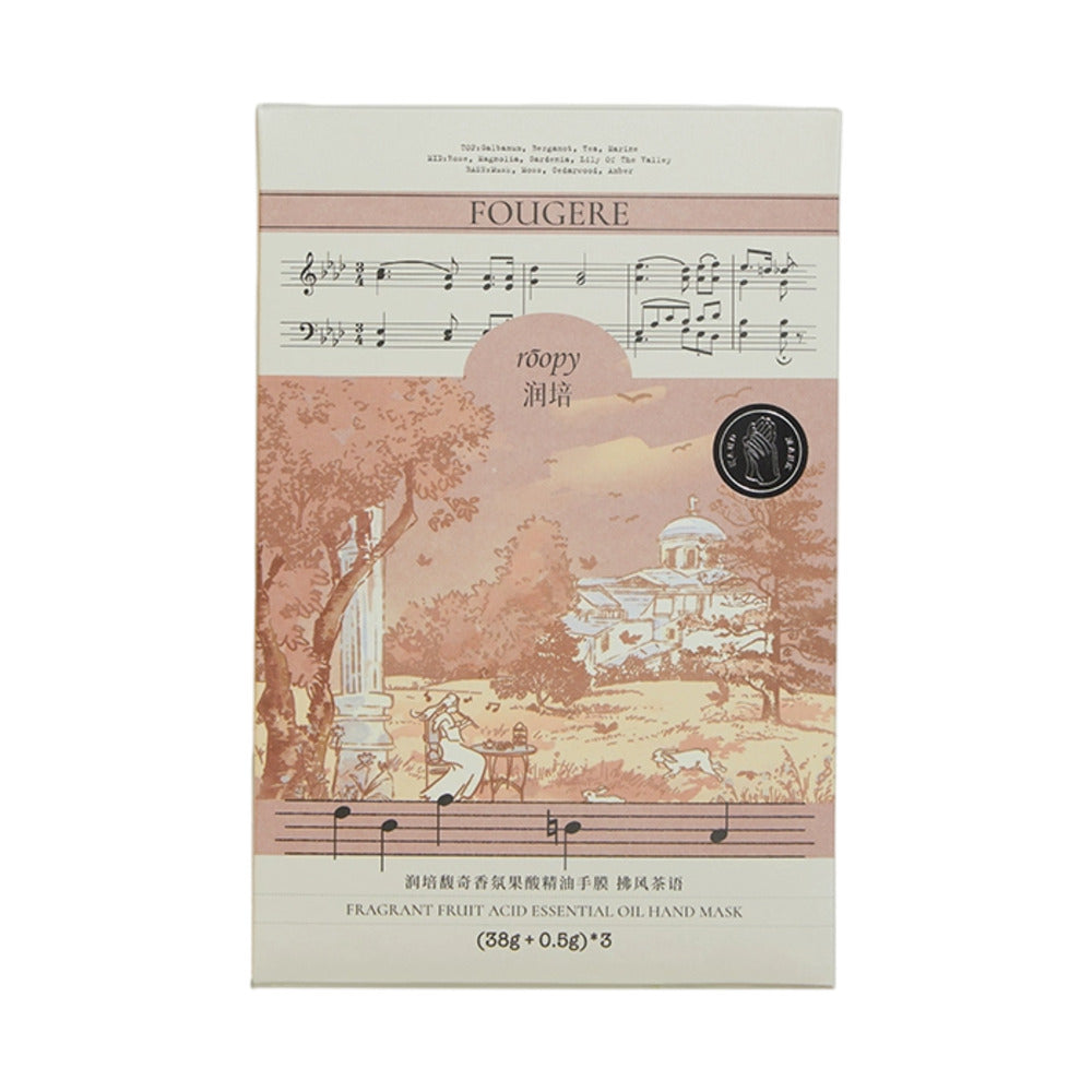 Roopy-Fragrant-Fruit-Acid-Essential-Oil-Hand-Mask---Foug¨¨re-Tea-Scent,-38g-x-3-1