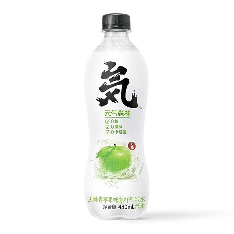 [Genki-Forest]-Green-Apple-Flavoured-Sparkling-Water-480ml-1