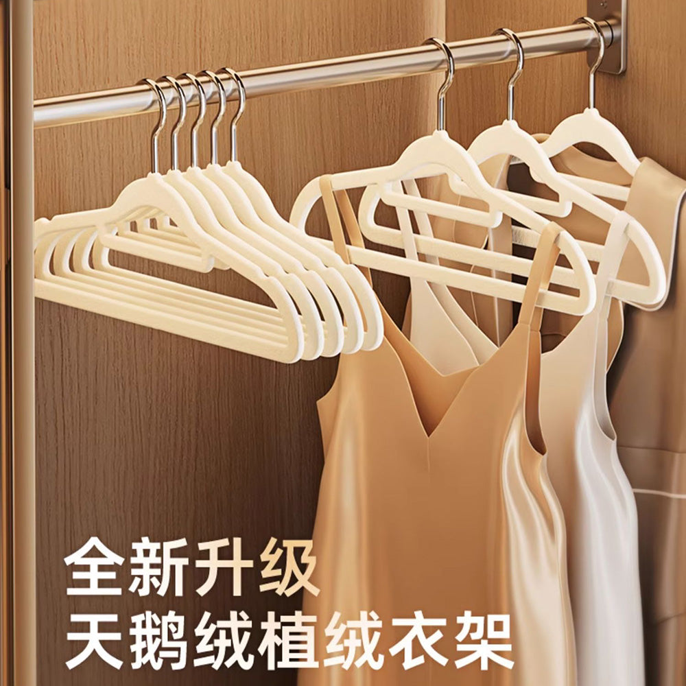 Taili-Slim-Velvet-Hangers-Beige---Pack-of-10-1