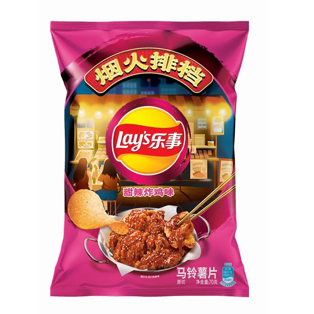 Lay's-Potato-Chips-Sweet-and-Spicy-Fried-Chicken-Flavor---70g-1