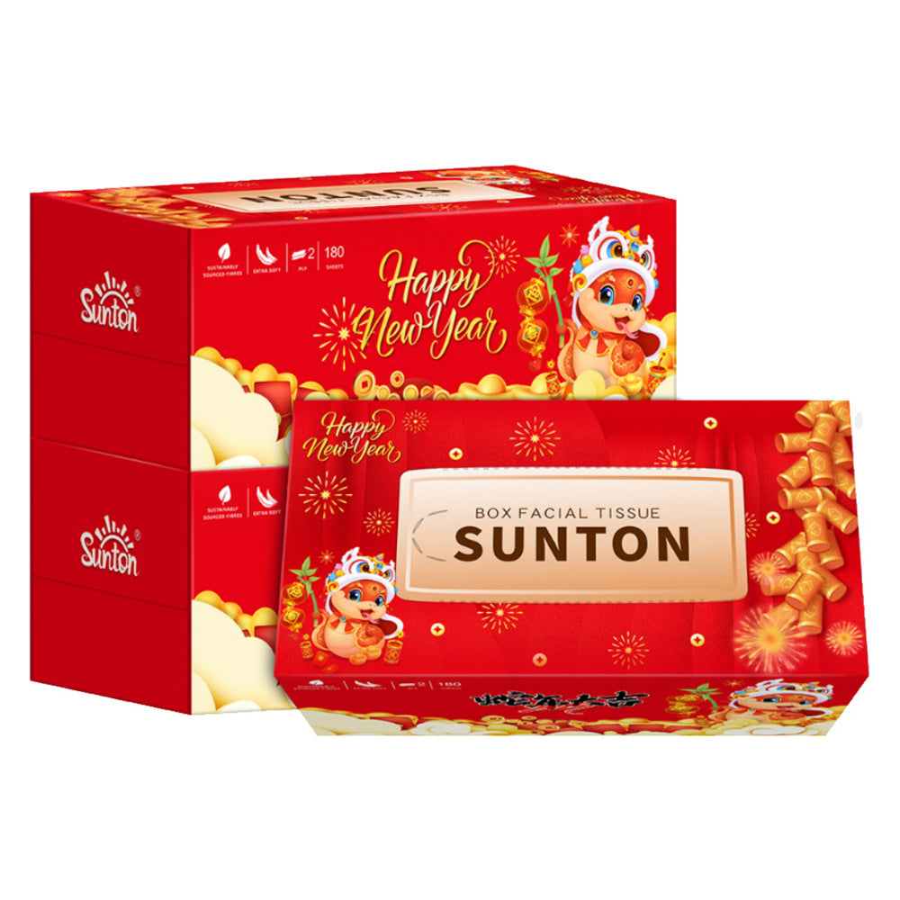 Suntory-New-Year-Edition-Facial-Tissue---180-Sheets,-2-Ply-1