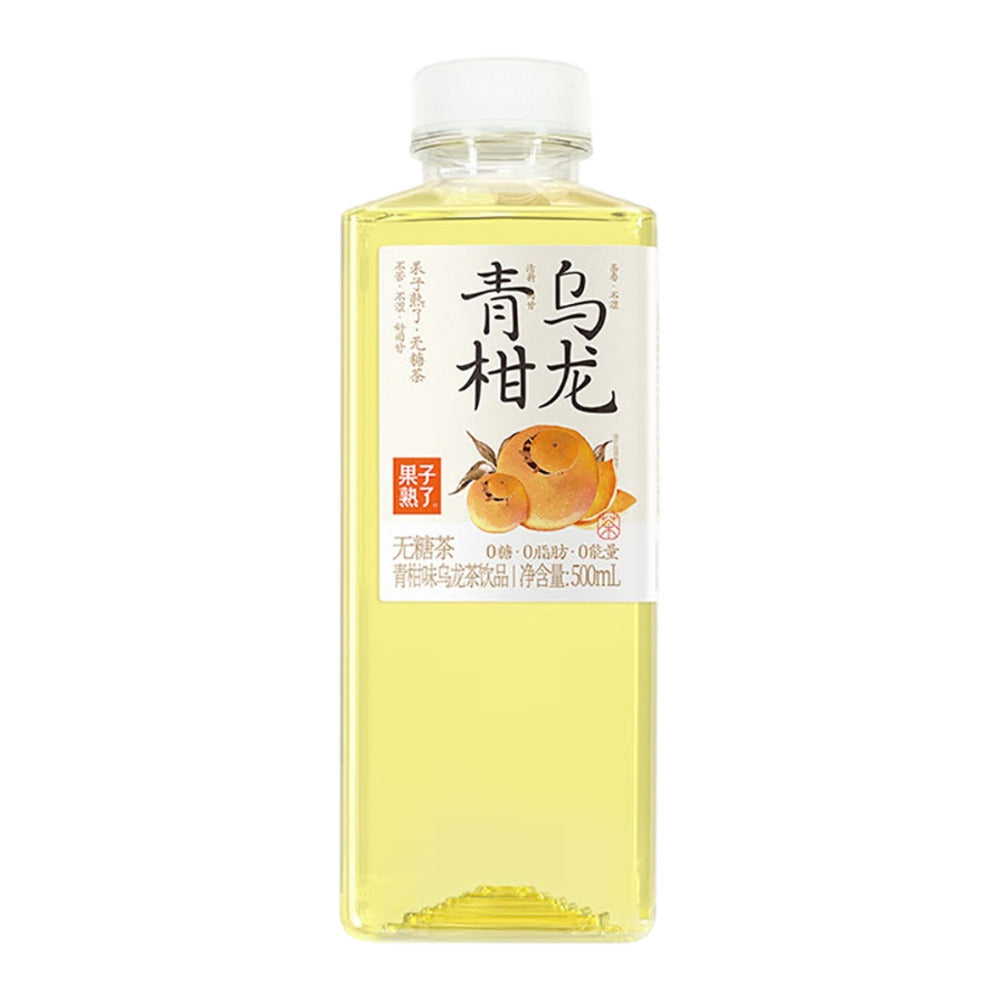 Guozishu-Green-Mandarin-Oolong-Tea-500ml---Pack-of-2-1