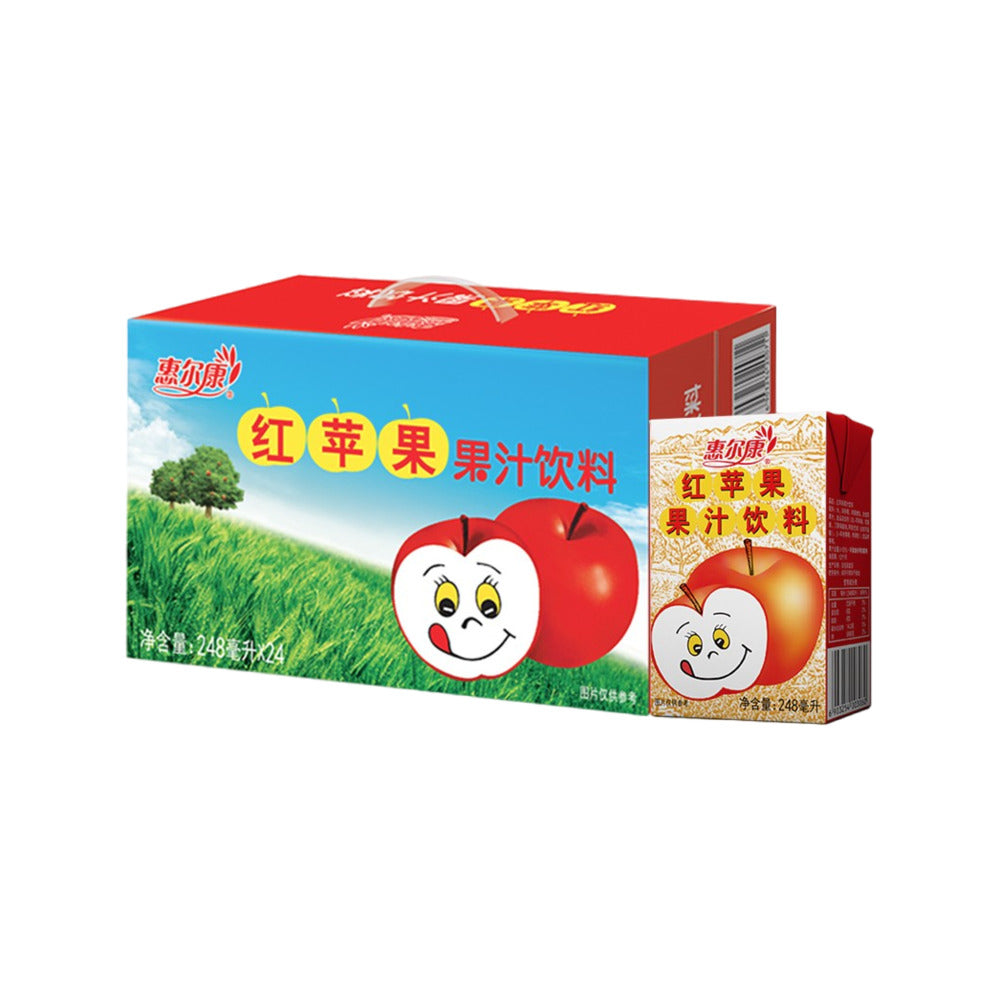 Hui-Er-Kang-Red-Apple-Juice-Drink---248ml-x-24-1