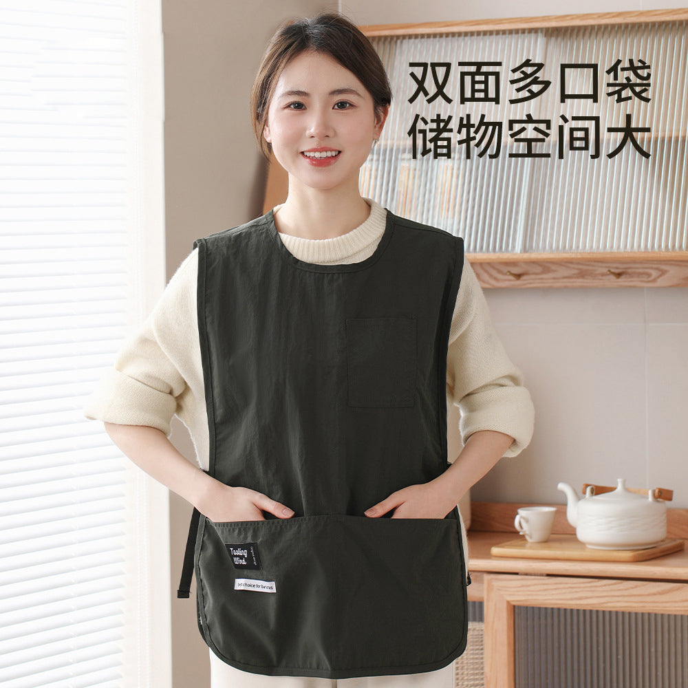 FaSoLa-Waterproof-Apron---Dark-Green-1