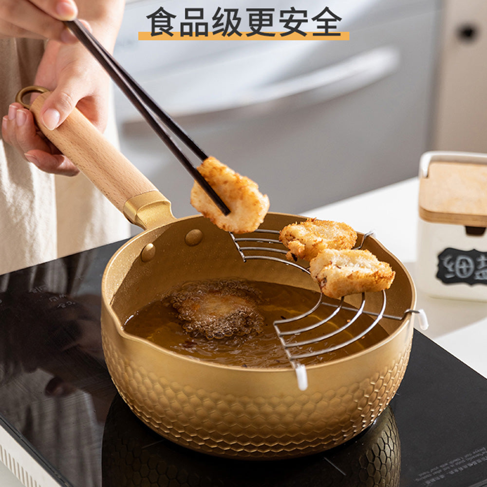 Modern-Housewife-Gold-Frying-Pot-with-Filter-Rack---20cm-1