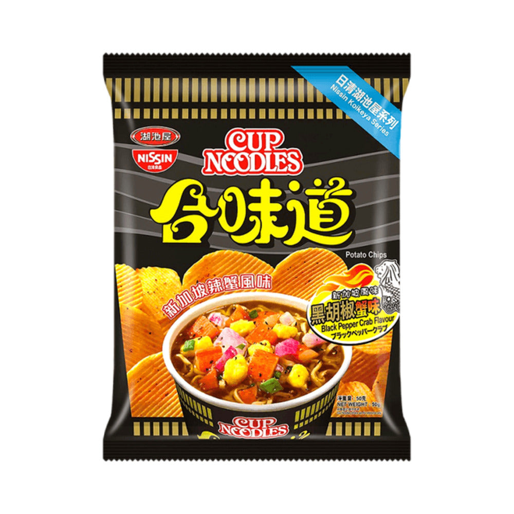 Nissin-Cup-Noodles-Potato-Chips-–-Black-Pepper-Crab-Flavour-60g-1