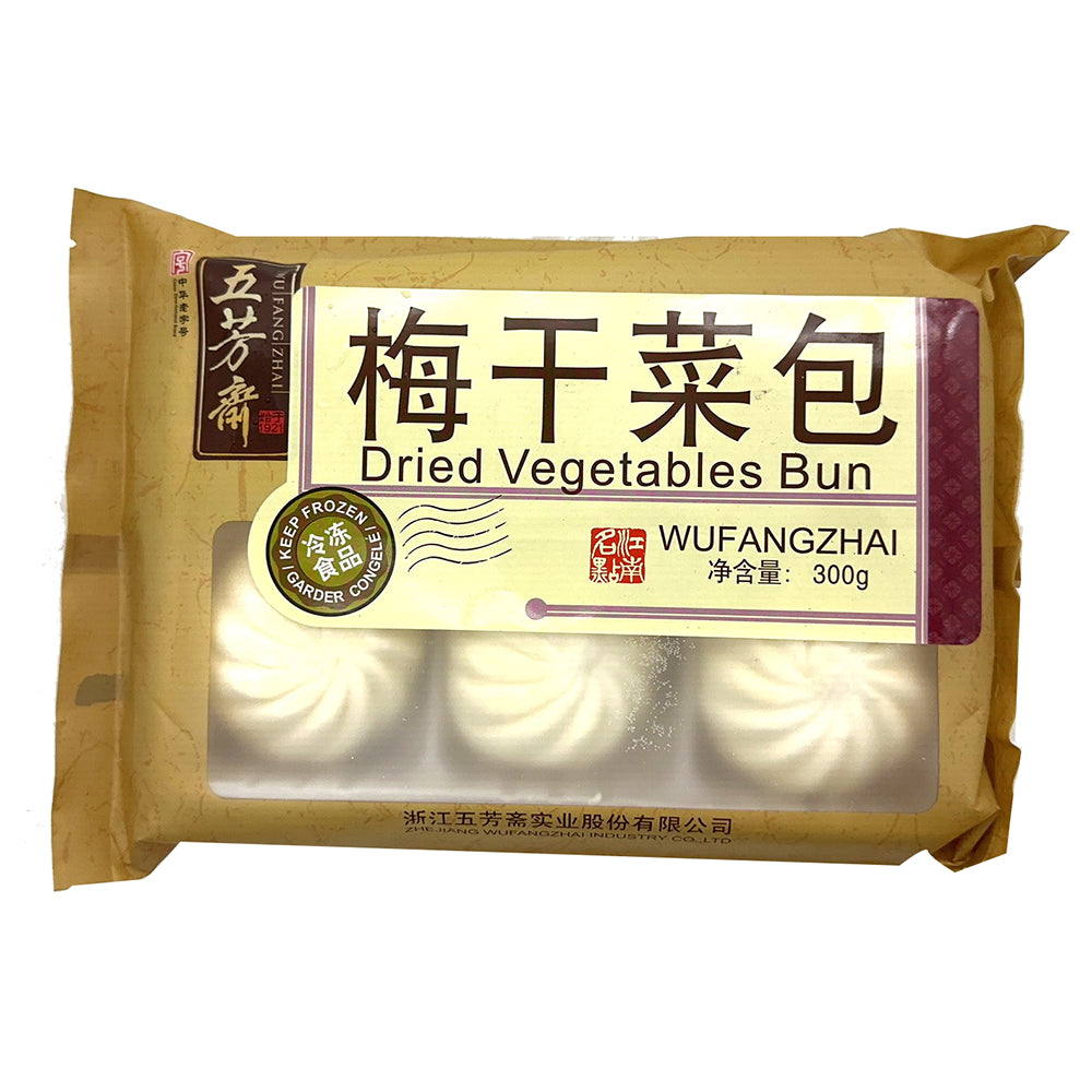 [Frozen]-Wufangzhai-Preserved-Vegetable-Buns-300g-1