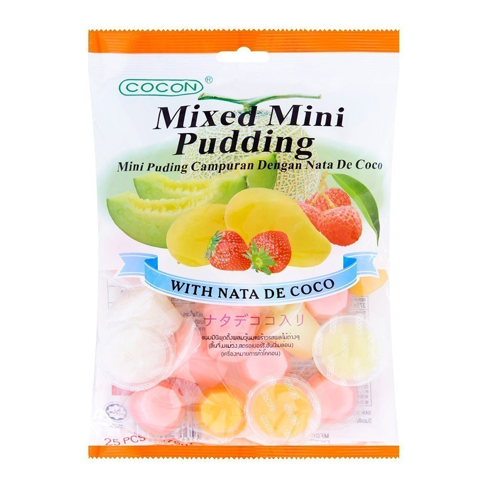 Cocon-Mixed-Mini-Pudding-with-Nata-de-Coco---25pcs,-375g-1