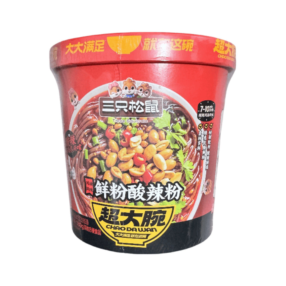 Three-Squirrels-Chao-Da-Wan-Hot-&-Sour-Vermicelli-Cup-180g---Suan-La-Fen-1