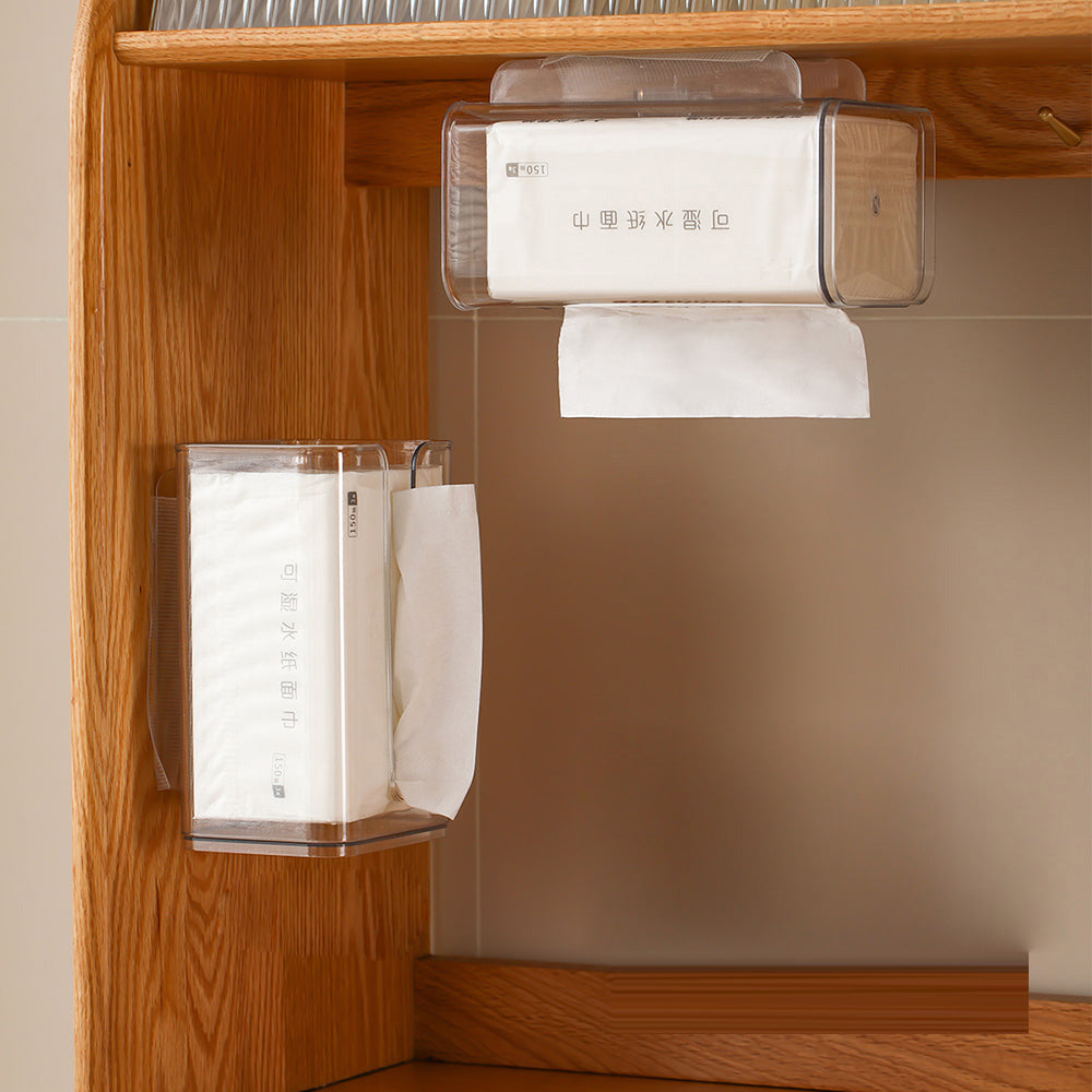 FaSoLa Wall-Mounted Tissue Box - Transparent