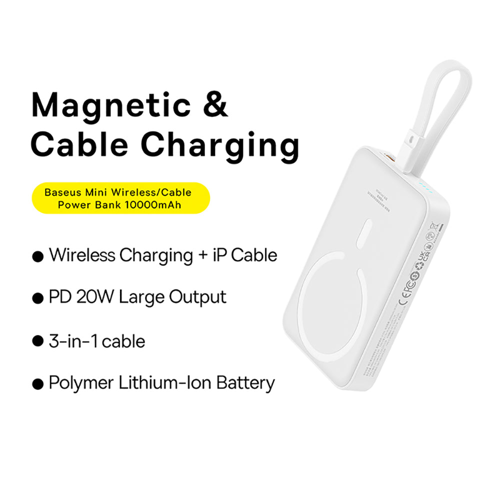 Baseus-Magnetic-Mini-Wireless-Fast-Charging-Power-Bank-for-iPhone-10000mAh-20W-Starlight-White-1