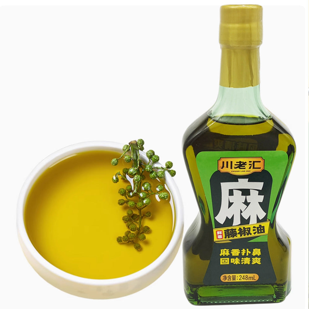 Chuan-Lao-Hui-Fresh-Infused-Green-Sichuan-Pepper-Oil-248ml---Tengjiao-Oil-1