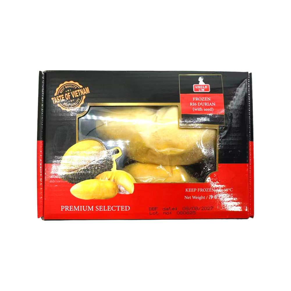 Uncle-Lim-Frozen-R16-Durian-(With-Seed)-400g---Ri6-Vietnamese-Durian-1