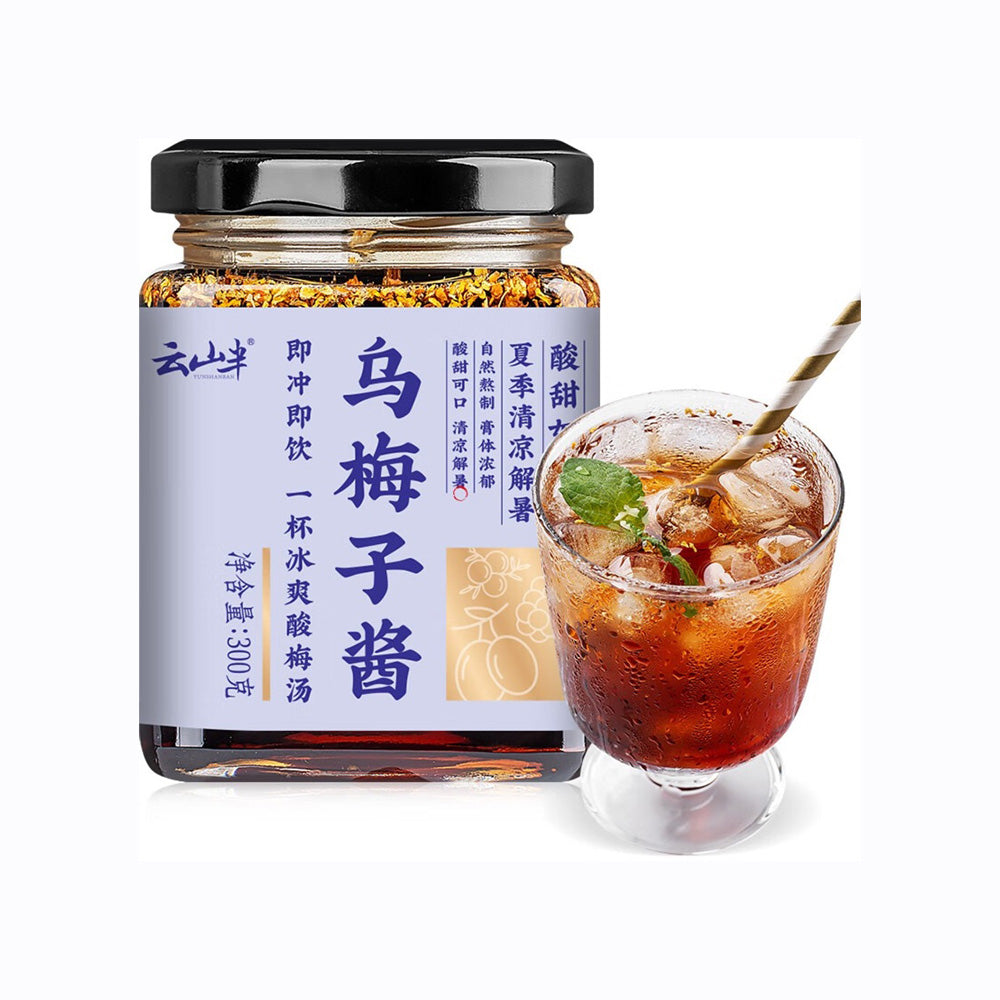Yunshanban-Sour-Plum-Syrup-300g-–-Suanmeitang-Drink-Base-1