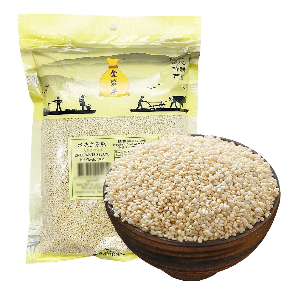 Golden-Pouch-Washed-White-Sesame-Seeds-500g-1