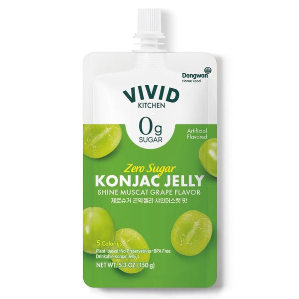 Vivid Kitchen Zero Sugar Shine Muscat Grape Konjac Jelly 150g