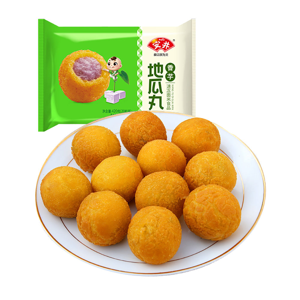 [Frozen]-Anyi-Taro-Sweet-Potato-Balls-420g-1