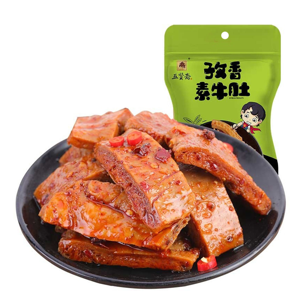 Wu-Xian-Zhai-Hand-Torn-Vegetarian-Beef-Tripe,-Zixiang-Flavor,-100g-1