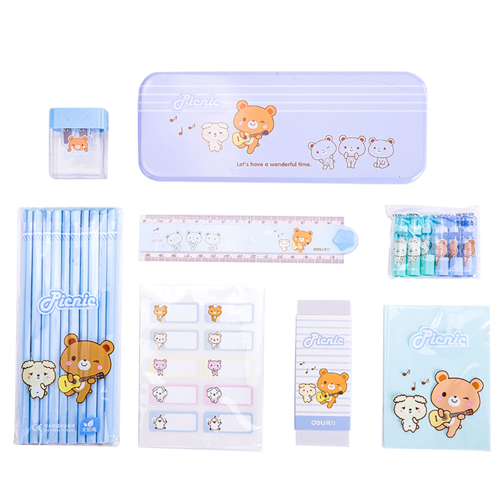 Deli-Stationery-Gift-Set-(Blue)-1