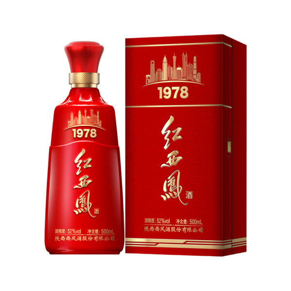 Xifeng Red Xifeng 1978 Baijiu 52% 500ml - Chinese Baijiu