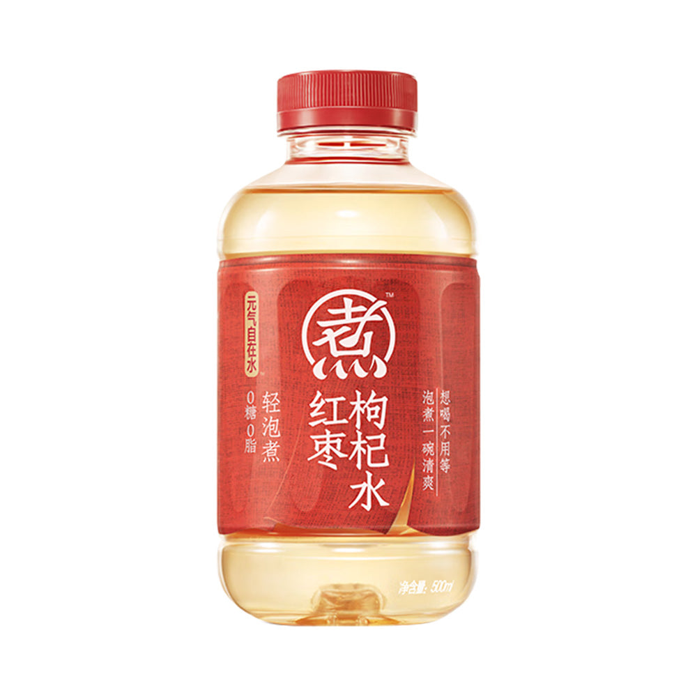 [Full-Case]-Genki-Forest-Relaxing-Water---Red-Dates-and-Goji-Berry-Water-500ml-1